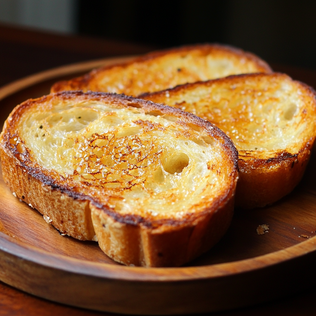 slices of golden-brown toasted bread, representing Texas Toast. To answer the question, "How long to cook Texas Toast at 350?" it typically takes about 10-15 minutes