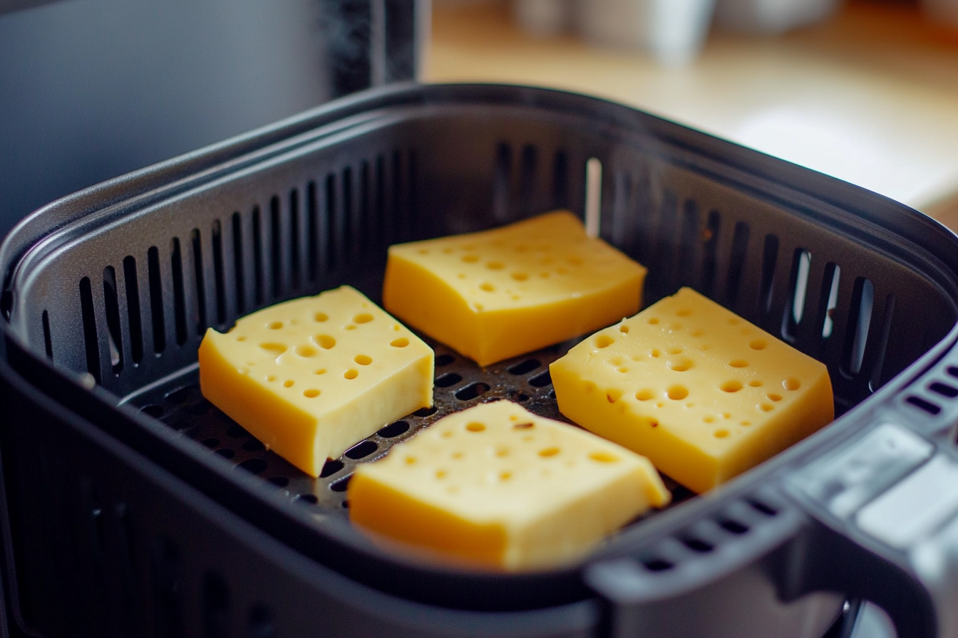 Cheese melting in air fryer. so Does cheese melt in the air fryer?