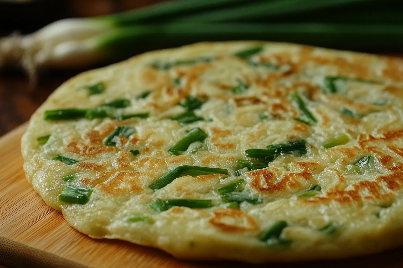 How long to cook Trader Joe's green onion pancake?