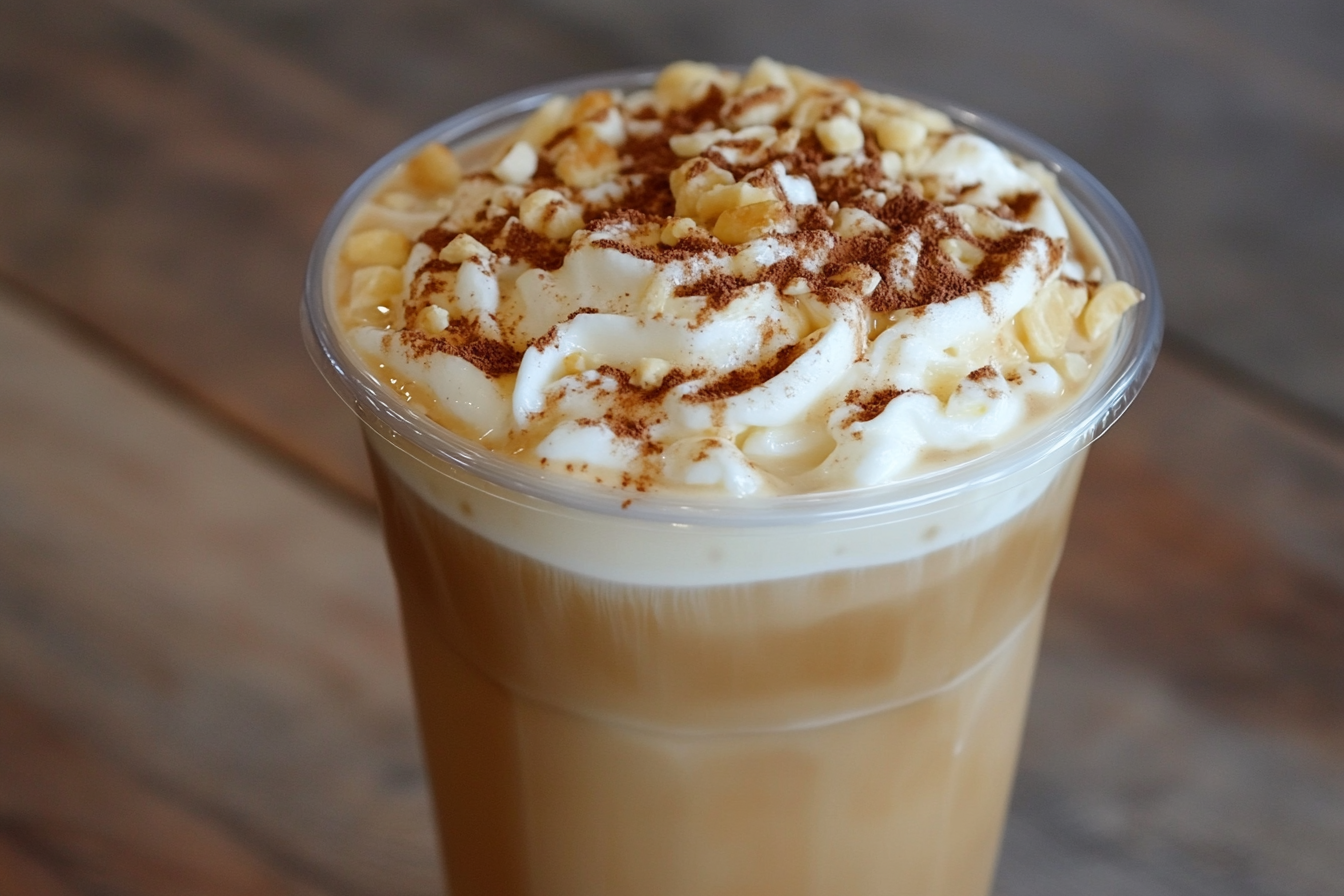 Toasted white mocha cold brew