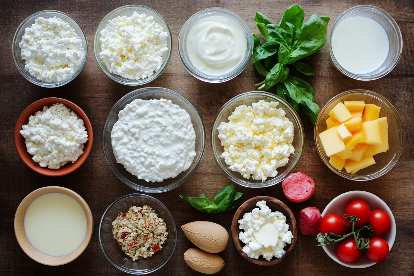 What can I mix with cottage cheese?