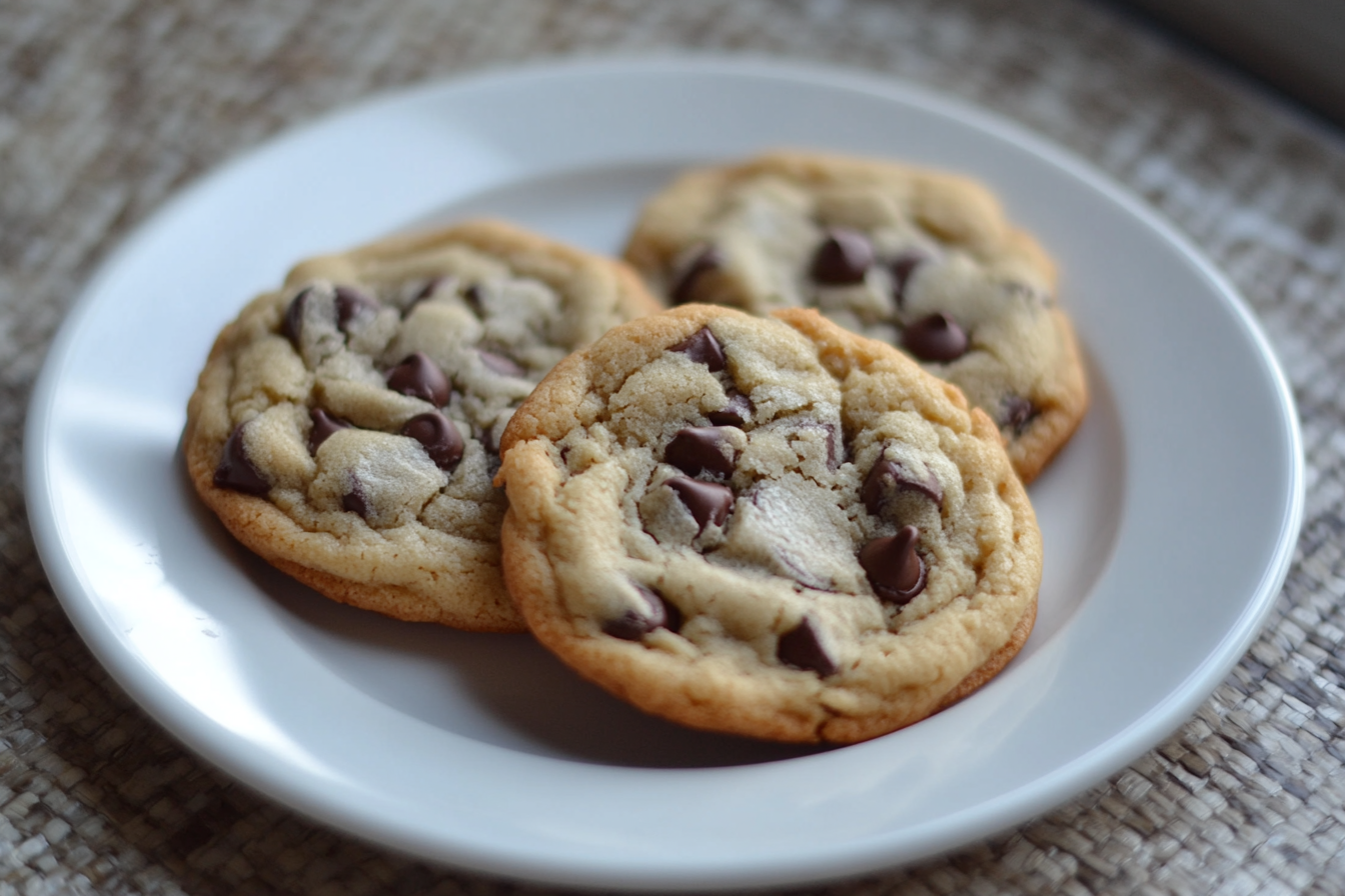 Chocolate chip cookies on a plate – What can I use instead of chocolate chips in cookies?