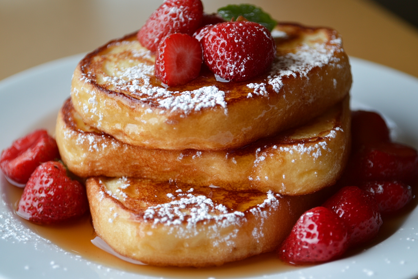 Perfect crispy French toast tutorial